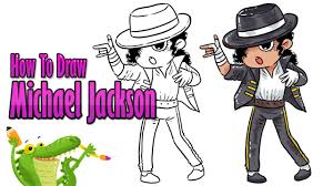 10 easy animal drawings for kids vol. How To Draw Michael Jackson Cartoon Step By Step Youtube