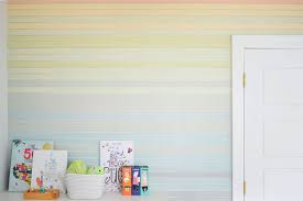 Colorful Planked Wall Treatment