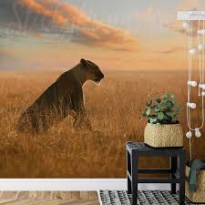 The Lioness Wall Mural African Lion
