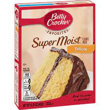 Buy betty crocker super moist cake mix butter recipe yellow 15.25 oz box on amazon.com free shipping on qualified orders Betty Crocker Super Moist Butter Recipe Yellow Cake Mix 432 G 4 41
