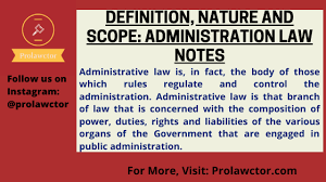 administration law notes