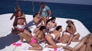 Orgy on boat