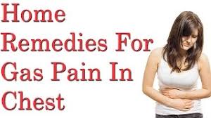home remes for gas pain in chest