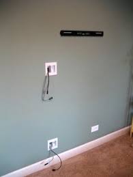 If you always look behind your tv or computer and think wow, those cables are a mess!, then this article is for you. 34 Hiding Tv Wires Ideas Hidden Tv Wall Mounted Tv Tv Cords