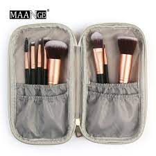 portable cosmetic makeup brush bag