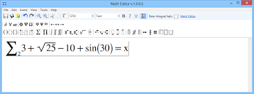 Math Editor 1 0 6 5