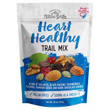 heart healthy snack mix dark chocolate