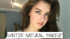 winter everyday natural makeup tutorial