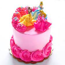 Disney Princess Birthday Cake For Girl gambar png