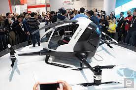 this supersized drone will fly you to