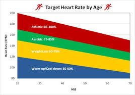 Target Heart Rate By Age Heart Rate Zones Target Heart