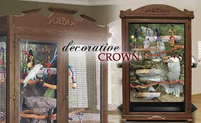 Decorative Bird Aviary Crown Molding