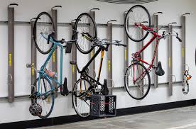 create vertical bike storage with these
