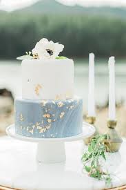 Three tier blue and white square tiffany box cake made to look like three gift boxes, one on top of the other. 20 Simple Wedding Cakes For Spring Summer 2020 Oh The Wedding Day Is Coming
