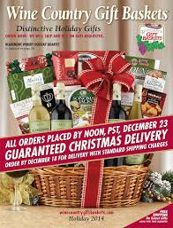 wine country gift baskets holiday