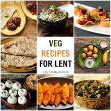 veg recipes for lent ruchik randhap