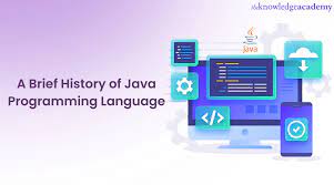 history of java programming age