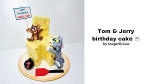 tom jerry birthday cake by