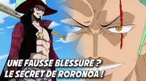UNE FAUSSE BLESSURE ? LE SECRET DE RORONOA ! (Théorie One Piece) - YouTube