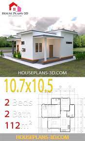 Flat Roof House House Plans