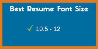 Resume Margins And Font Size That Hiring Managers Prefer