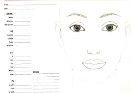 Free Printable Face Charts For Makeup Makeup Vidalondon In