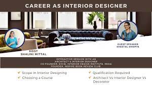 career as interior designer you