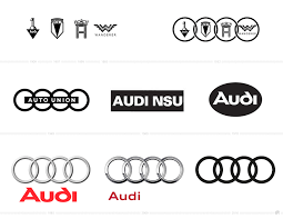 the story behind 4 rings in audi s logo