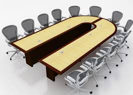 reconfigurable u shape conference table