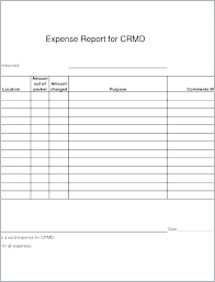 Travel Expense Reimbursement Form Excel Business Expenses Template M