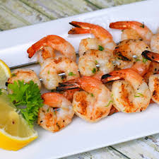 garlic shrimp kabobs recipe