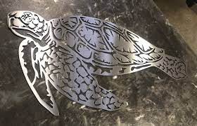 Metal Sea Turtle Metal Wall Art Metal