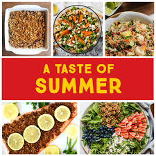 summer entertaining meal plan with