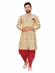ethnic wear sherwani wedding dress set