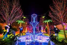 best botanical garden holiday lights