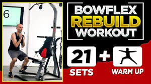 bowflex xceed rebuild workout full