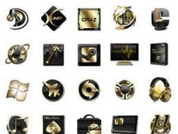 Related graphics for free download. Black And Gold Icons Free Icon Packs Ui Download