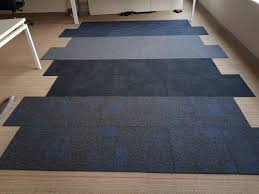 pp grey carpet tiles packaging type