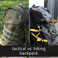 tactical and hiking backpack