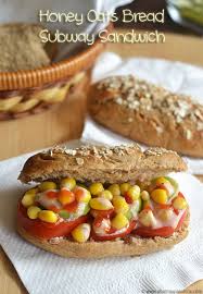 honey oats bread sandwich