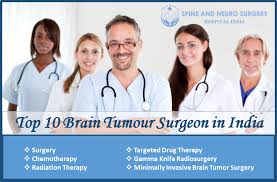 top 10 brain tumor surgeons in india