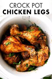 Sit the chicken in a large, deep pan. Crock Pot Chicken Legs Recipe 5 Minutes To Prep The Anthony Kitchen