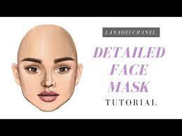 detailed face mask stardoll face