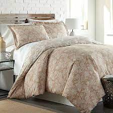 white fl paisley 3 pc comforter set