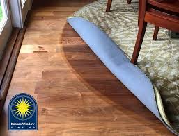 sun faded floor protection using a home