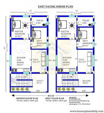 20x40 East Facing Vastu House Plan