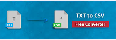 convert txt to csv free converter