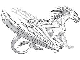 Dragons were powerful and mighty, maybe that is why they could be mean. Wings Of Fire Baby Dragons Coloring Pages Novocom Top