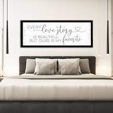 wall decor living room quote canvas