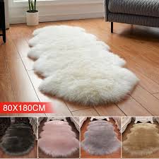 fluffy gy rugs non slip bedroom